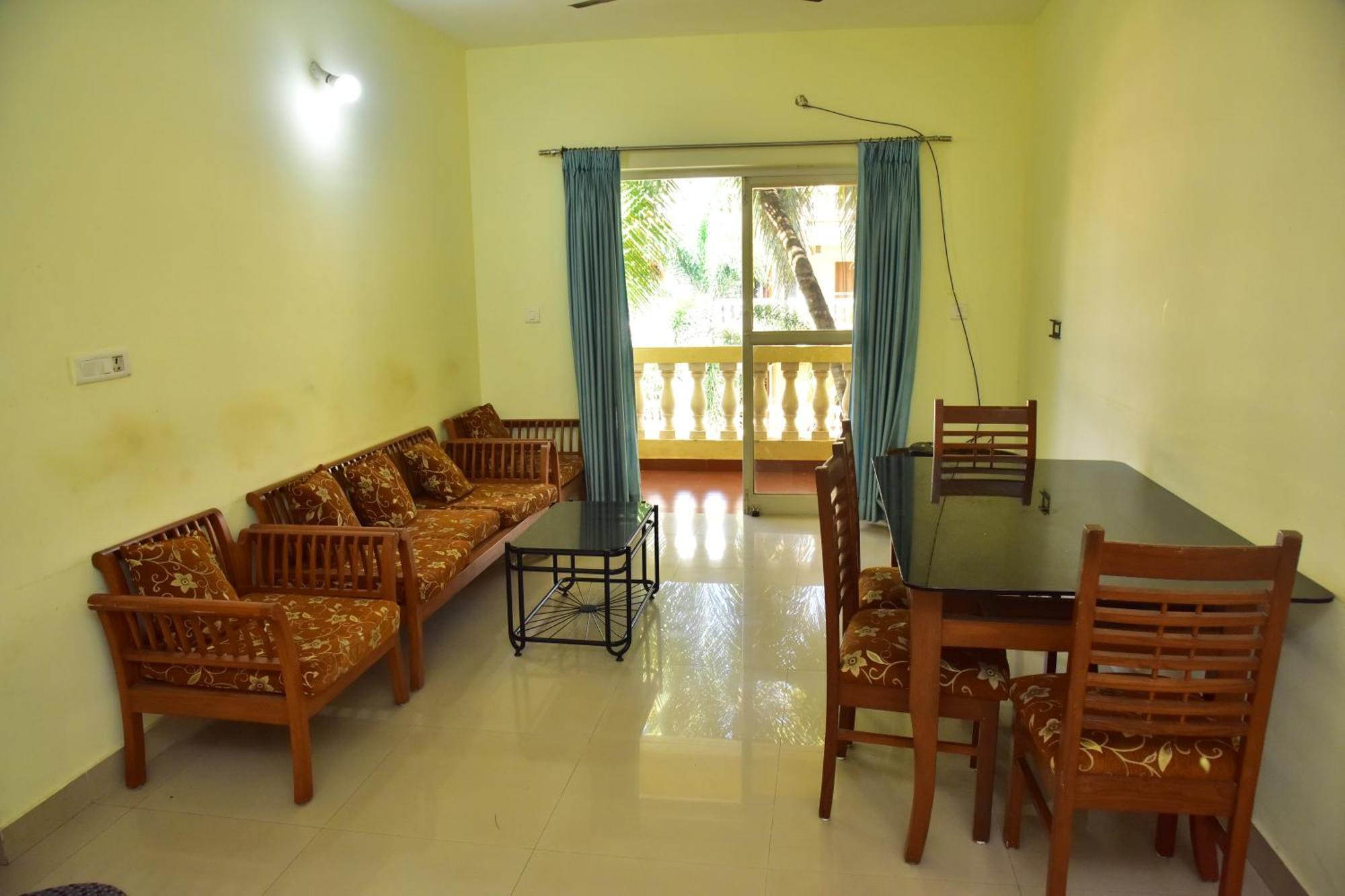 Fieldstone Lovely 2 Bhk Ac Apartment Talaulim 客房 照片